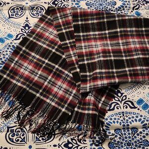 Elegant Plaid Scarf - Multi Color Softer Than Cashmere
